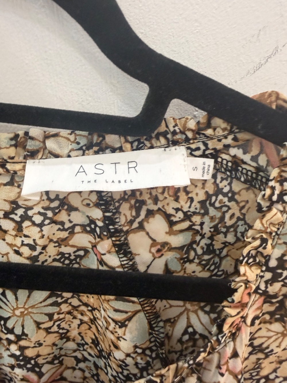 ASTR the Label Marcella Ruched Ruffle Dress - Picture 2 of 3